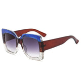 Tri-Color Oversized Ocean Lens Sunglasses_Cwasg1155