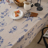 COTTON AND LINEN RECTANGULAR FRESH TABLECLOTH_CWMM0953