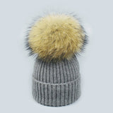 Autumn Winter Knit Pom Beanie Hat_Cwah05027