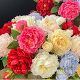 LONG STEM DOUBLE PEONY ARTIFICIAL FLOWER DECOR_CWMM6462