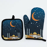 Kitchen Heat Resistant Thick Anti-Scalding Gloves_Cwmm1457