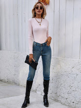 Turtleneck Sweater Base Loose Solid Color Top