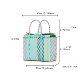 FRESH CONTRASTING COLOR HANDWOVEN BAG_CWAB2111