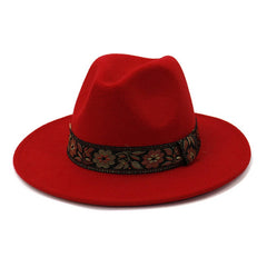 AUTUMN AND WINTER EUROPEAN AND AMERICAN JAZZ HAT_CWAH1774