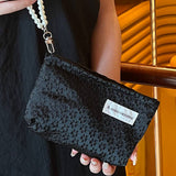 Pearl Handle Cosmetic Bag Sweet Wallet Hand Pouch_Cuab00675