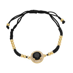 SET WITH COLORED ZIRCON BRACELET_CWAJE1040