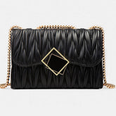 FASHIONABLE PLEATED CROSSBODY BAG AND SHOULDER BAG_CUAB0177