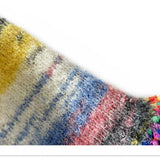 CHILDRENS COLORFUL GRADIENT STRIPED KNITTED HAT_CWAH2058
