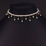 Womens All-Match High-End Pearl Necklace