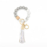 COLORFUL KEYCHAIN TASSEL BRACELET_CWAJE0655