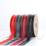 2 5CM FLOWER PACKAGING RIBBON BOW RIBBON_CWMM5784