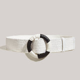 BOHEMIAN HANDWOVEN BLACK AND WHITE BELT_CWABE0443