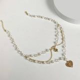 PEARL BEADED NECKLACE WITH PENDANT_CWAJE1157