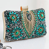 Women Dinner Chain One-Shouler Diamond Bag_Cwab0597