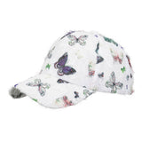 ETHNIC STYLE BUTTERFLY PRINT BASEBALL CAP SUN HAT CWAH1529