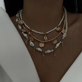 NICHE ALLOY IRREGULAR MULTI LAYER CLAVICLE CHAIN_CWMM3141