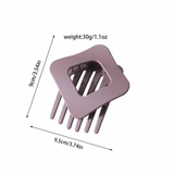 CHIC RHOMBUS HAIR CLIP SPRING DUCKBILL CLIP_CWAHA6513