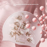 ADULT WOMENS SWIM CAP FLORAL WATERPROOF_CWMM6711