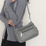 Nylon Multi-Compartment Shoulder Crossbody Bag_Cwasc1752