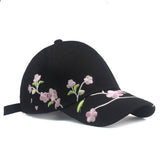 BREATHABLE FLORAL SUN HAT SWEAT BASEBALL CAP_CWAH0955