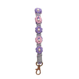 NEW PEARL FLOWER COTTON ROPE KEYCHAIN_CWMM1559