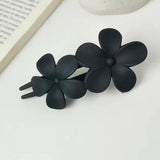 FLORAL HAIR CLIP OVERSIZED DUCKBILL HAIRPIN FOR UPDOS