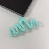 Wave Design Hair Claw, Large For Thick Hair_Cwaha0300