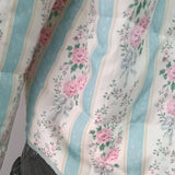 STRIPED FLORAL PRINT LOOSE QUILTED JACKET_CWOJA1552