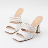 NEW SOLID COLOR SQUARE TOE SEXY HIGH HEELS_CWSHS0592
