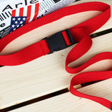Cwabe0566_Solid Color Plastic Buckle Canvas Belt