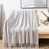 SOFT SOFA COUCH COVER DECORATIVE KNITTED BLANKE_CWMM0218