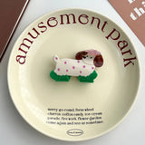 CUTE CARTOON DOG ACETATE CLIP CHIC SIMPLE HAIRPIN_CWAHA5911