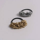 Vintage Bead Elastic Hair Tie Boho Simple Style