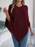 Casual Solid Color Twist Pongee Sweater Coat