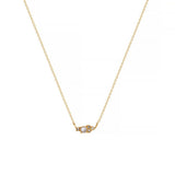 CLASSIC SIMPLE COLORFUL BIRTHSTONE NECKLACE_CWMM5669