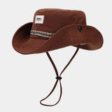 Uv Protection Wide Brim Hat For Outdoor Sports_Cwah3839