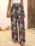 Tight-Waisted Straight-Leg Wide-Leg Pants_Cwblp00980