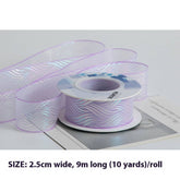 GIFT RIBBON TIED FLOWER PACKAGING MATERIALS_CWMM5786