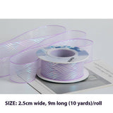 GIFT RIBBON TIED FLOWER PACKAGING MATERIALS_CWMM5786
