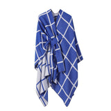 SOLID COLOR FASHIONABLE KNITTED SHAWL CAPE_CWASC2129