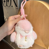 Cwmm10405_Cute Penguin Plush Keychain Bag Charm