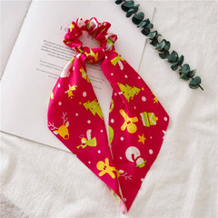 CHRISTMAS ALL MATCH HAIR SCRUNCHIES_CWAHA1948