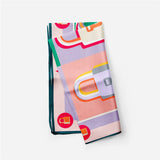 New Color Block Printed Square Scarf_Cwasc0664