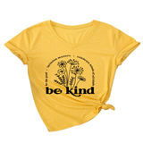 Women Summer T-Shirt Elegan V-Neck Style_Cwtts1542