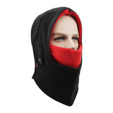 2 IN 1 TWO TONE WINTER OUTDOOR WOOL BALACLAVA_CWMM1706
