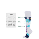 Women'S Cycling Sports Long Compression Socks_Cwms1876