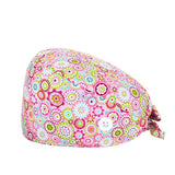 COTTON NURSE CAP PRINTED SURGICAL CAP WORK CAPA_CWAH3371
