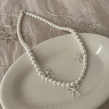 Versatile High-End Retro Bow Necklace For Women