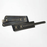 NEW FASHIONABLE FASHION RIVET WIDE BELT_CWABE0484