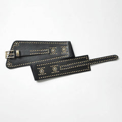 NEW FASHIONABLE FASHION RIVET WIDE BELT_CWABE0484